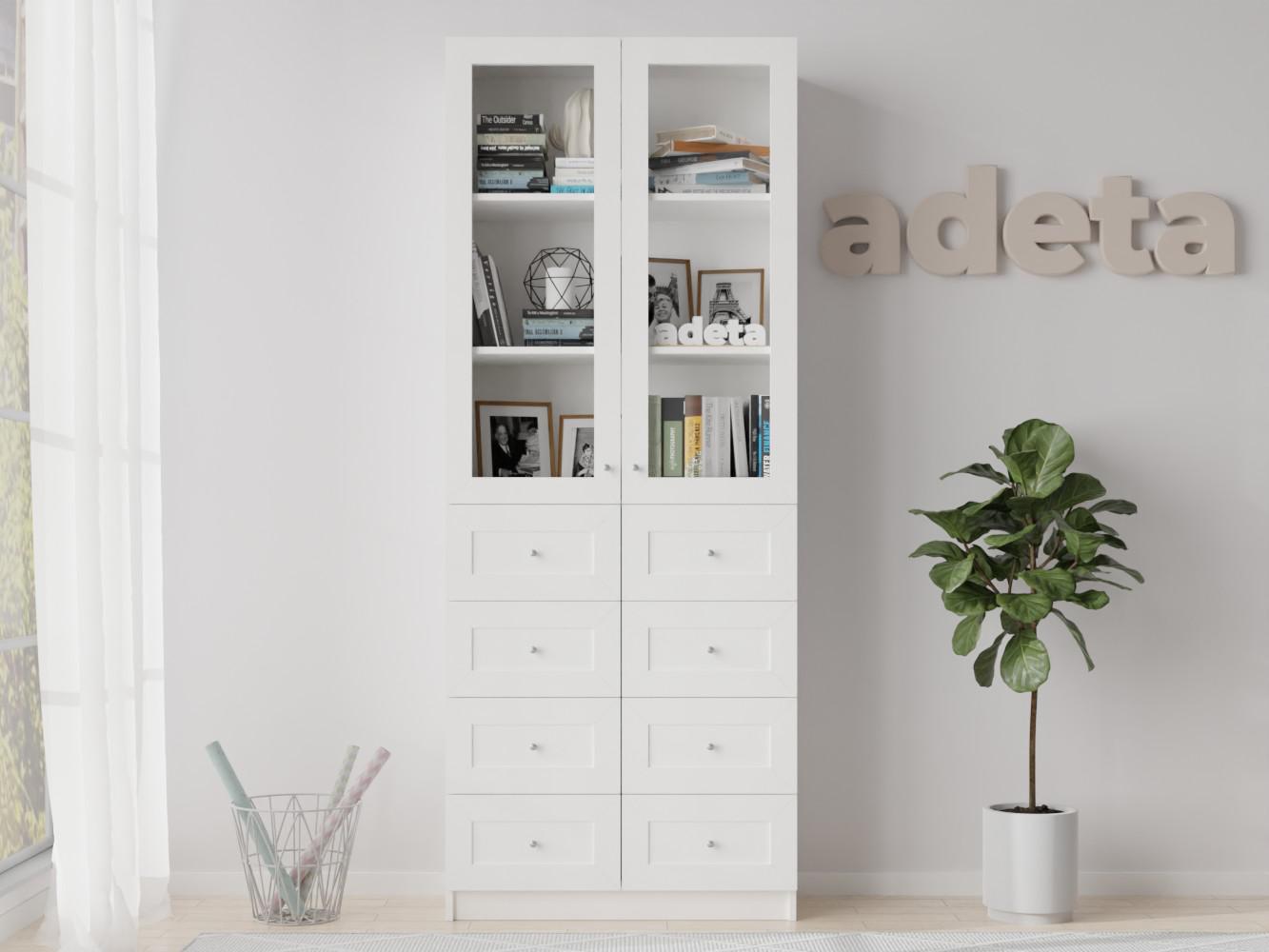 Книжный шкаф Билли 318 white ИКЕА (IKEA) изображение товара