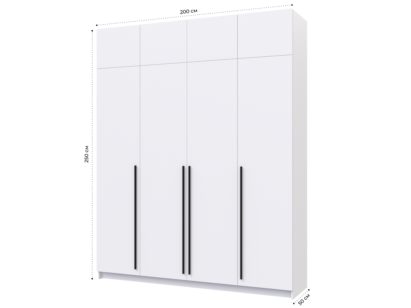 Распашной шкаф Пакс Фардал 31 white ИКЕА (IKEA) изображение товара