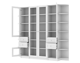 Изображение товара Книжный шкаф Билли 415 white ИКЕА (IKEA) на сайте adeta.ru