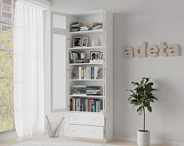 Изображение товара Книжный шкаф Билли 321 white ИКЕА (IKEA) на сайте adeta.ru