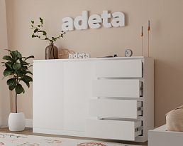 Изображение товара Комод Мальм 18 white ИКЕА (IKEA) на сайте adeta.ru